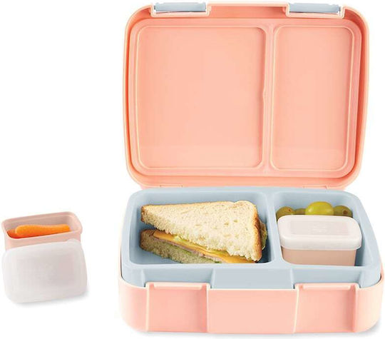 Skip Hop Spark Style Bento Πλαστικό Παιδικό Δοχείο Φαγητού Πορτοκαλί