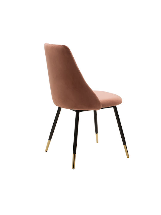 Giselle Dining Room Velvet Chair Σάπιο Μήλο 51x52x82cm