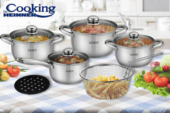 Heinner Altom Edelstahl Töpfe Set 4-teilig