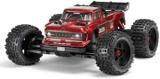 Arrma Outcast 4S V2 BLX Brushless w/SLT3 2.4GHz Radio & Smart ESC Τηλεκατευθυνόμενο Αυτοκίνητο Stunt 4WD Κόκκινο