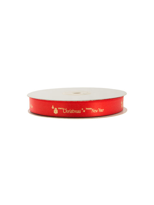 Christmas Ribbon Red 1cm