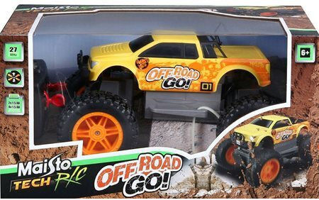 Maisto Tech Off Road Go Remote Controlled Car Monster Truck Blue