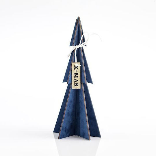 Weihnachtsdekorationen mit Bäumen 30cm Blau Weihnachtsdekorationen mit Bäumen 30cm Blau