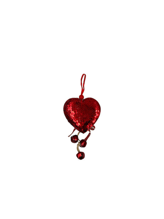 Hanging Bell Ornament with Sequins