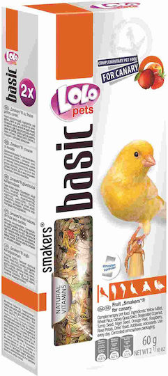 All Pet Gran Snack Vogelfutter in Stick für Kanarische Inseln mit Honig- / Fruchtgeschmack 60gr