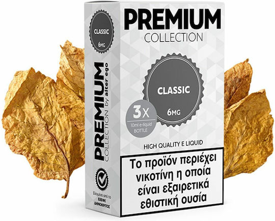 Alter eGo Ready-to-use E-Liquid Classic Gold with Smoking Flavor 3mg 10ml 3pcs