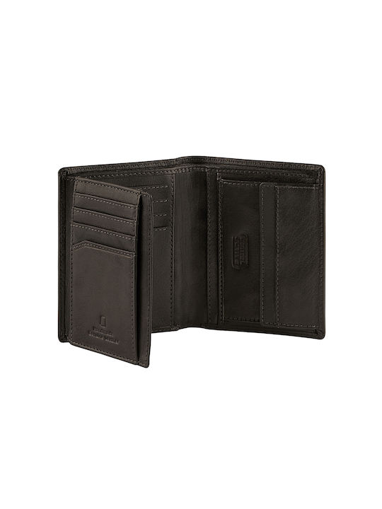 Camel Active Men's Leather Wallet with RFID Black