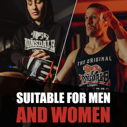 Lonsdale Vintage Vintage Γάντια Πυγμαχίας Δερμάτινα για Αγώνα Καφέ