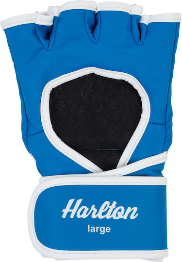 Lonsdale Harlton Boxhandschuhe aus Synthetikleder für Kampf Blau
