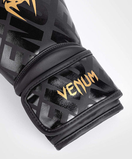 Venum Contender Boxing Competition Gloves Black
