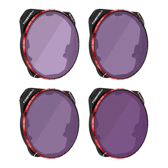 Freewell Bright Day ND/PL Lens Filter Set for DJI Mavic 3 Pro 4pcs