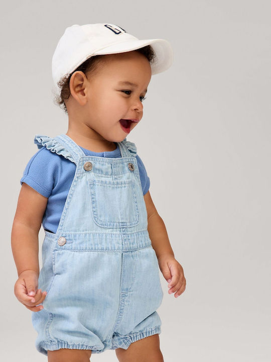 GAP Set Baby Strampler mit Hose Blau