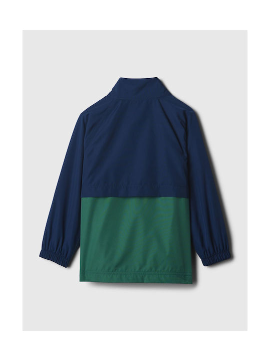 GAP Jachetă casual pentru copii Antivant Pangea Blue