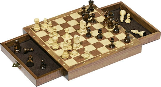 Goki Magnetic Chess Μαγνητικό Σκάκι από Ξύλο με Πιόνια 27x27cm