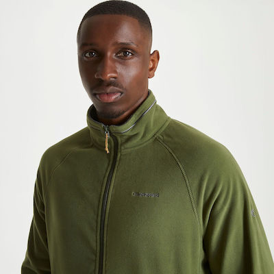 Craghoppers Corey Hunting Cardigan in Green Color