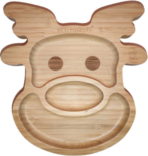 Eco Rascals Baby Food Plate made of Bamboo