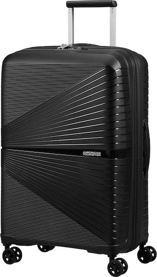 American Tourister Airconic Spinner 67/24 Travel Suitcase Hard Onyx Black with 4 Wheels