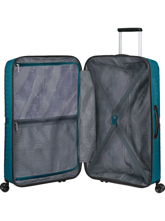 American Tourister Airconic Spinner Large Travel Suitcase Hard Deep Ocean with 4 Wheels Height 77cm 128188-6613