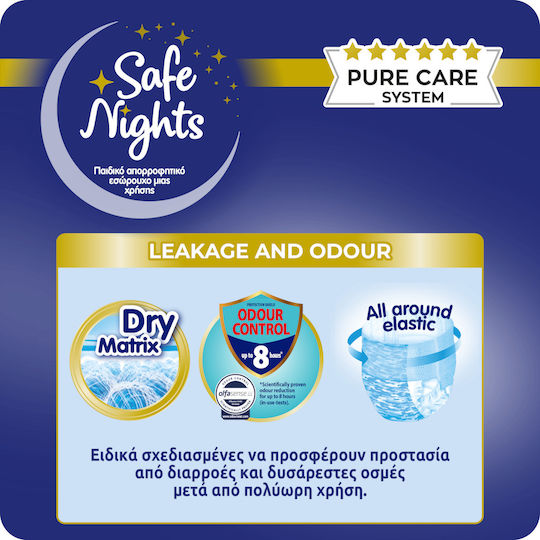 Safe Nights Windelhosen Nr. 4+ Für 20-35kg 14 Stück