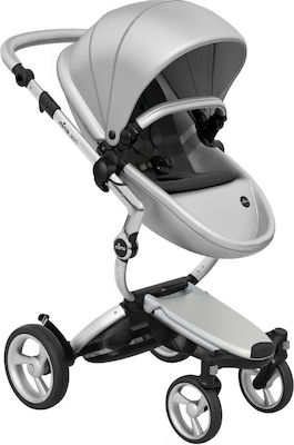 Mima Xari Adjustable 2 in 1 Baby Stroller Suitable for Newborn Argento / Aluminium / Black 13.4kg