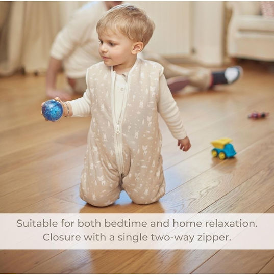 Nuvita Winter Sleeping Bag with Feet 2.5 Tog English Rose with Detachable Sleeves