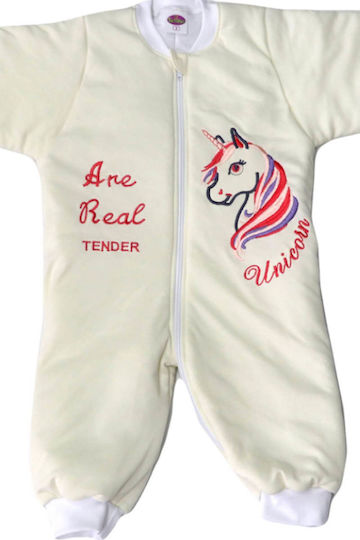 Tender Winter Schlafsack mit Füßen Unicorn 2.5 Tog Ecru