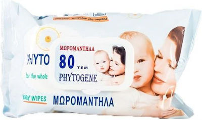 Phytogene Freshen Up Baby Wipes with Chamomile 80pcs