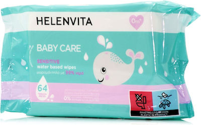 Helenvita Baby Wipes with 99% Water 64pcs