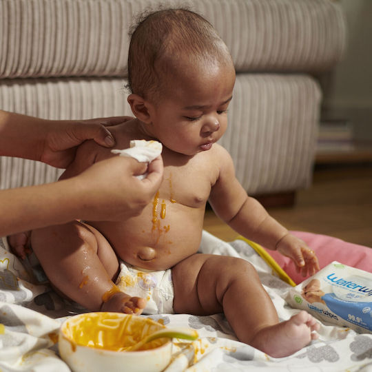 WaterWipes Υποαλλεργικά Μωρομάντηλα με 99.9% Νερό, χωρίς Άρωμα, Οινόπνευμα & Parabens 28τμχ