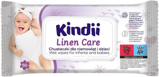 Kindii Бебешки кърпички 60бр