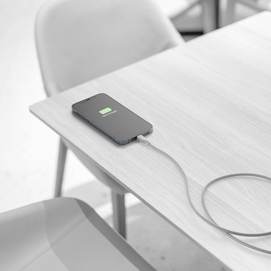 Cellular Line USB-C to Lightning Cable Γκρι 1.2m