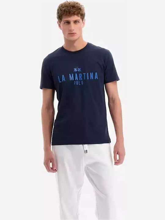 T-shirt Μπλε Σκούρο