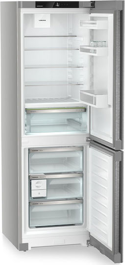 Liebherr Kühl-Gefrierkombination 321Es NoFrost H185.5xB59.7xT67.5cm. Inox Plus