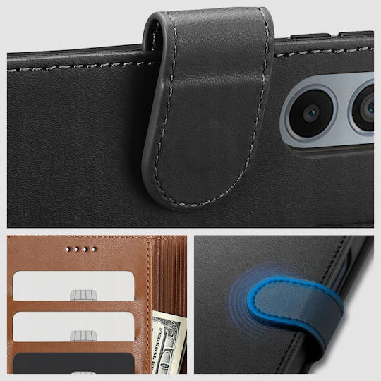 Tech-Protect Wallet Δερμάτινο Μαύρο (Galaxy M15)