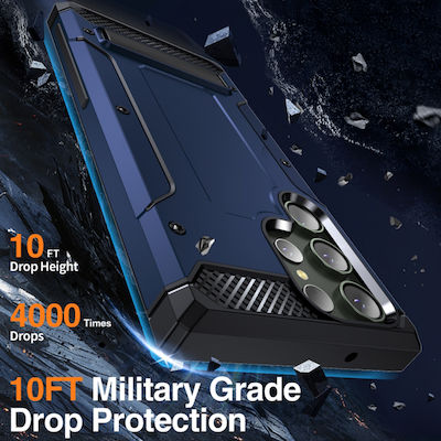 Techsuit Hybrid Back Cover Durable Blue (Galaxy S24 Ultra)