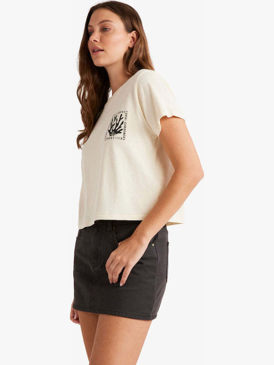 Coral Garderner Γυναικείο T-shirt White Cap