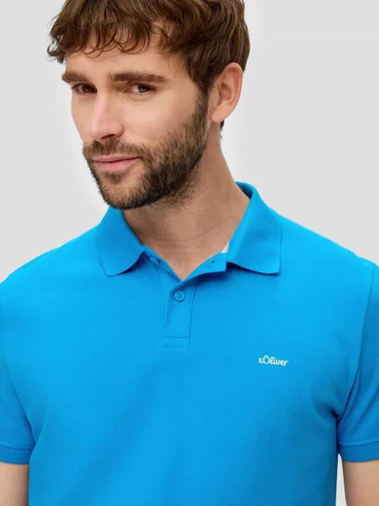 Red Label Polo Short Sleeve Blue Blouse