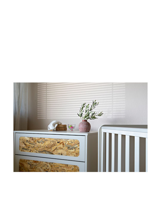 Santa Bebe Бебешко Креватче Бял за Матрак 70x140см