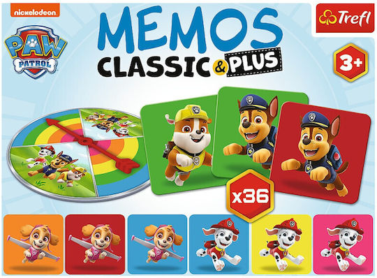 Board Game Memos Classic & Plus 3+ Years Old (EN) Trefl