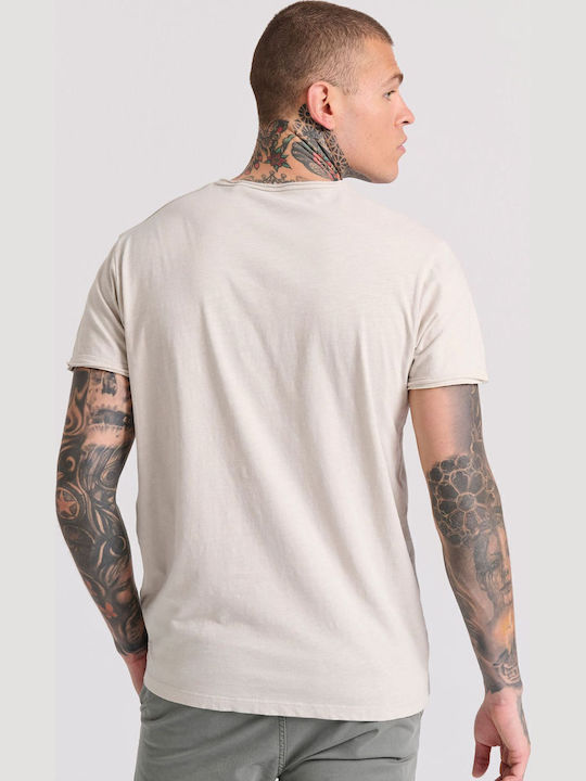 T-shirt Silver Grey