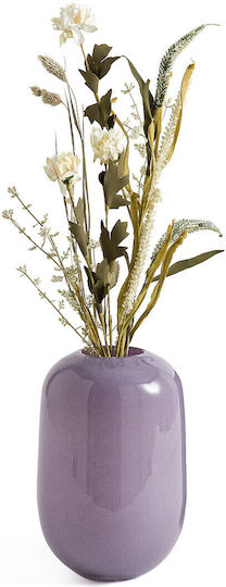La Redoute Interieurs Vase Glas Lila 16x23cm