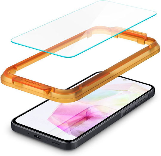 Spigen Alm Glas.tr Full Face Tempered Glass 2τμχ (Galaxy A35)