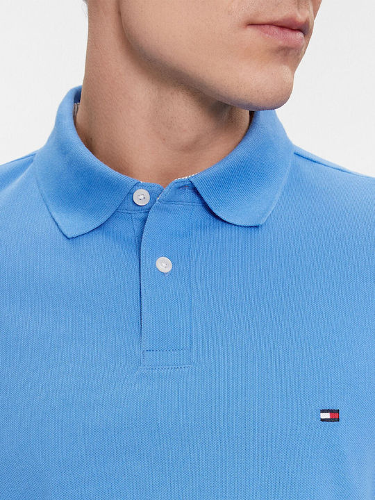 1985 Polo Bluza Tricou Cu Mânecă Scurtă Albastru Deschis