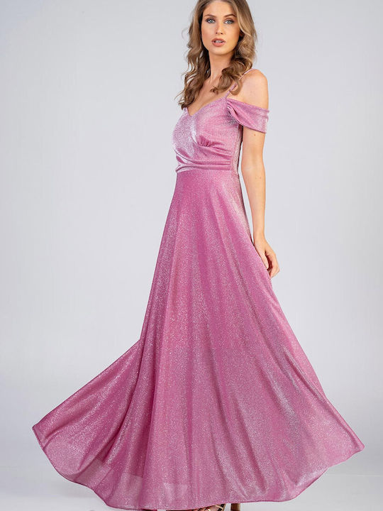 Bellino Maxi Abendkleid Rosa