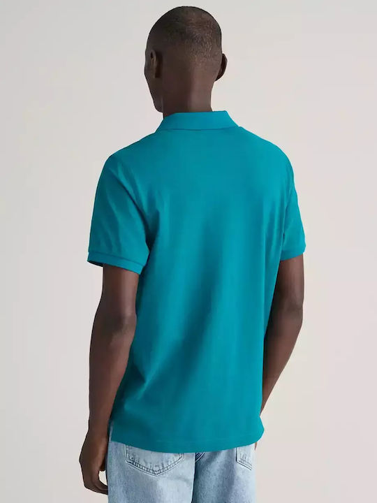 Gant Herren Shirt Polo Turquoise