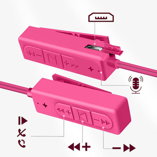 Defunc Basic Talk Earbud Bluetooth Handsfree Căști Roz