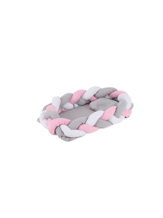 Just Baby Baby Nest Pillow Pink 38x75cm
