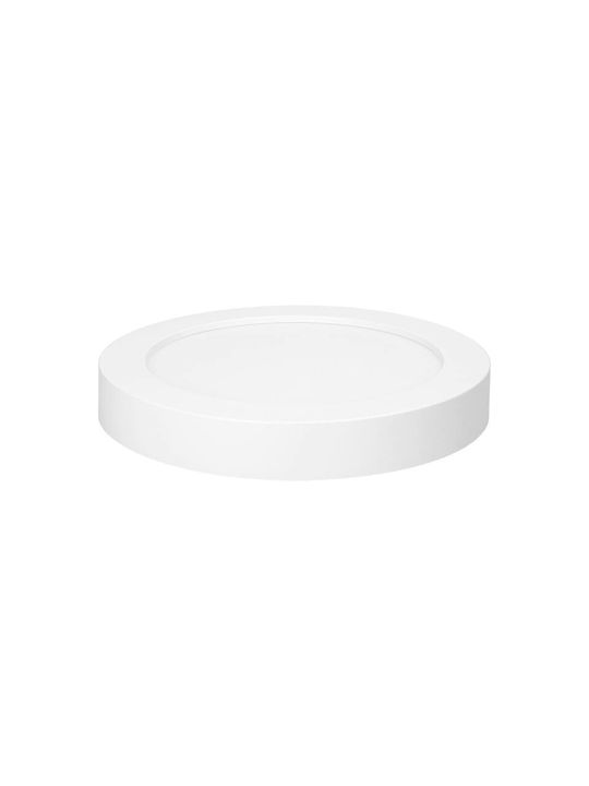 Adviti Rotund Panou LED Putere 24W cu Alb Natural Lumini 24.6x24.6cm.