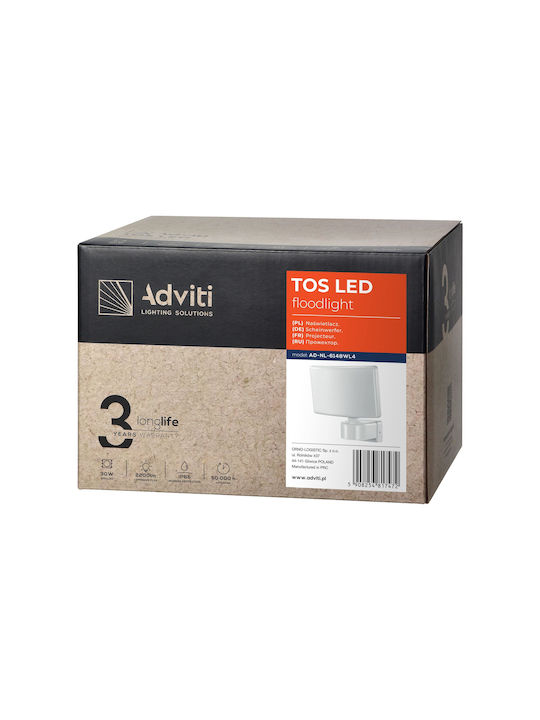 Adviti Panou LED 30W Cu Lumină Alb Natural 4000K
