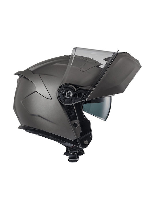 Premier Legacy GT DCA Anthrazit Matt U17 BM Motorcycle Helmet Flip-Up ECE 22.06 with Pinlock and Sunvisor